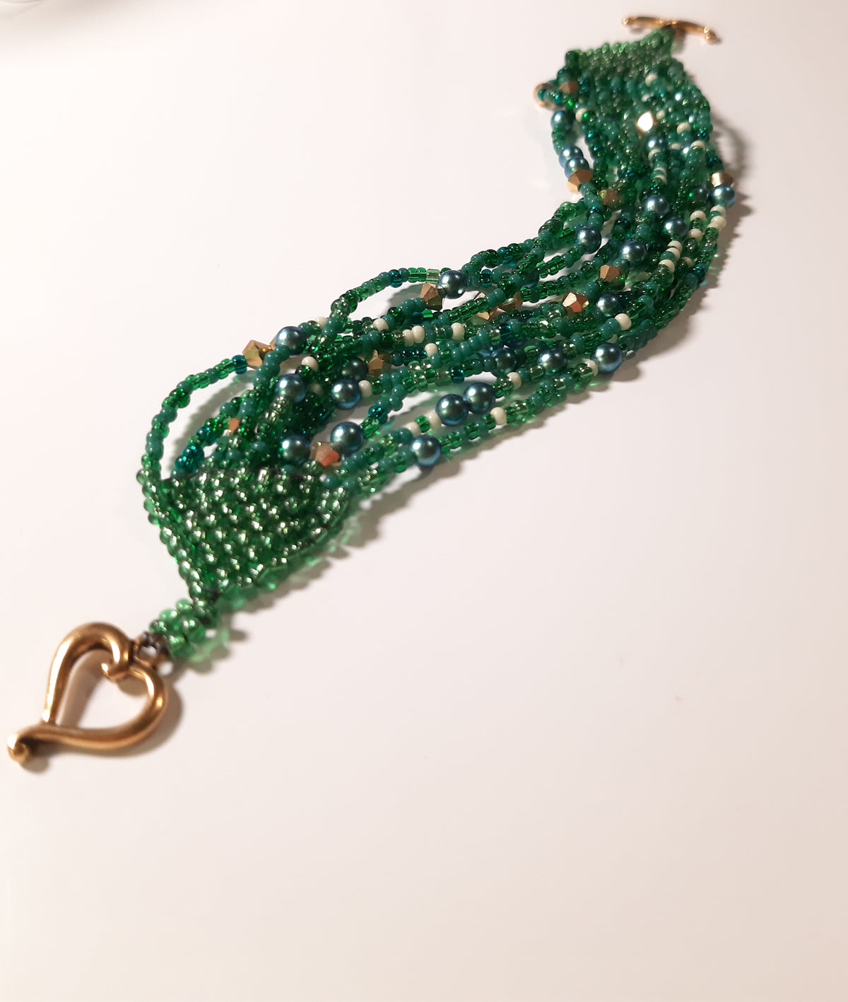 Emerald Cascade Bracelet