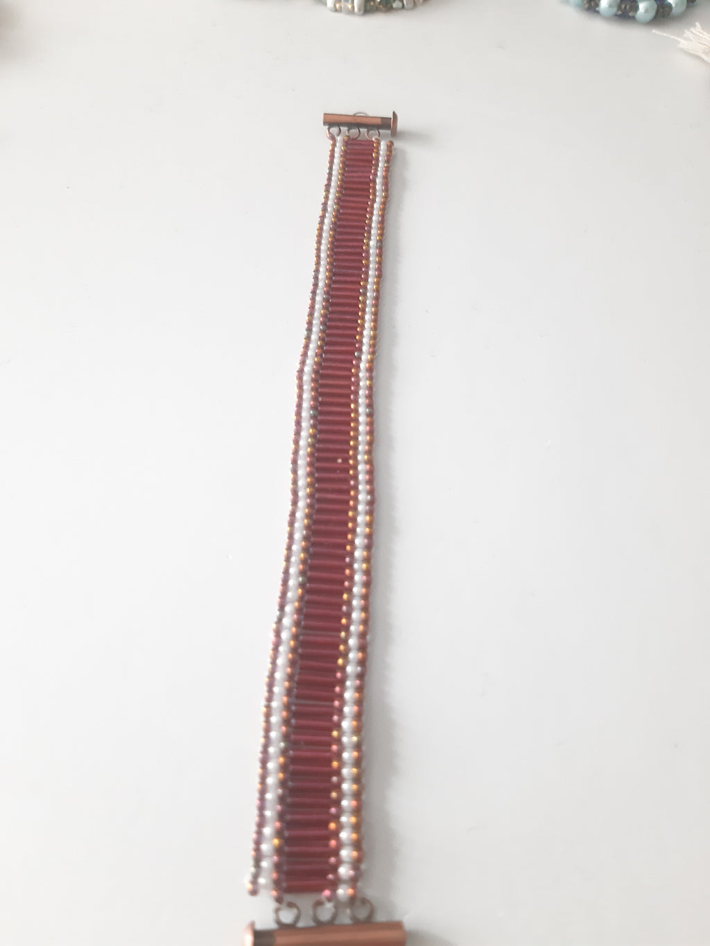 Cranberry Rails Bracelet
