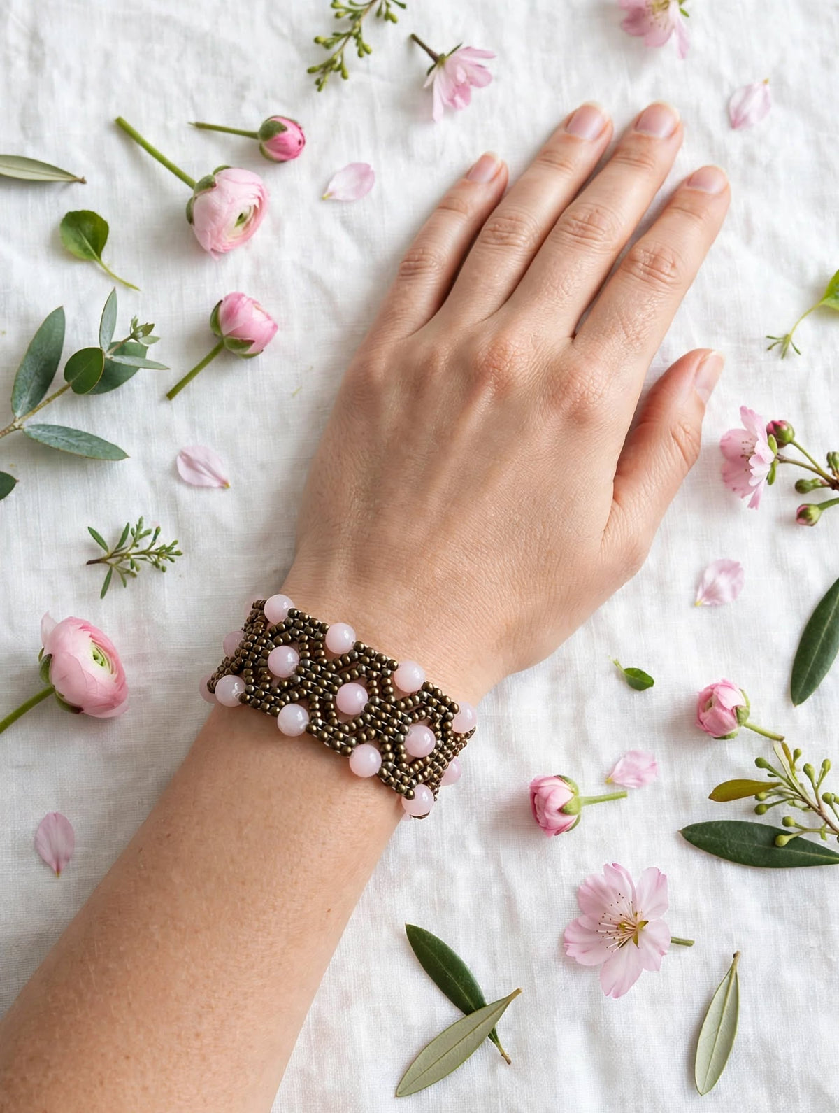 Blush Lace Awakening Bracelet