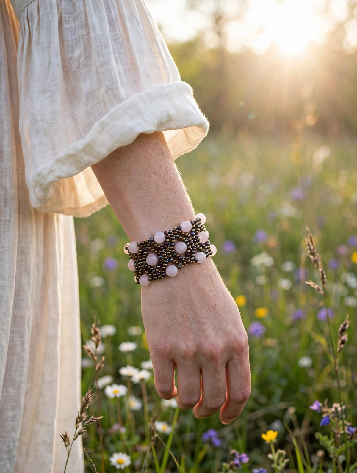 Blush Lace Awakening Bracelet