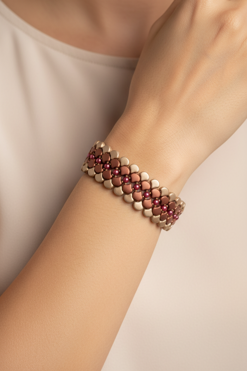 Fall Fishscale Mermaid Bracelet