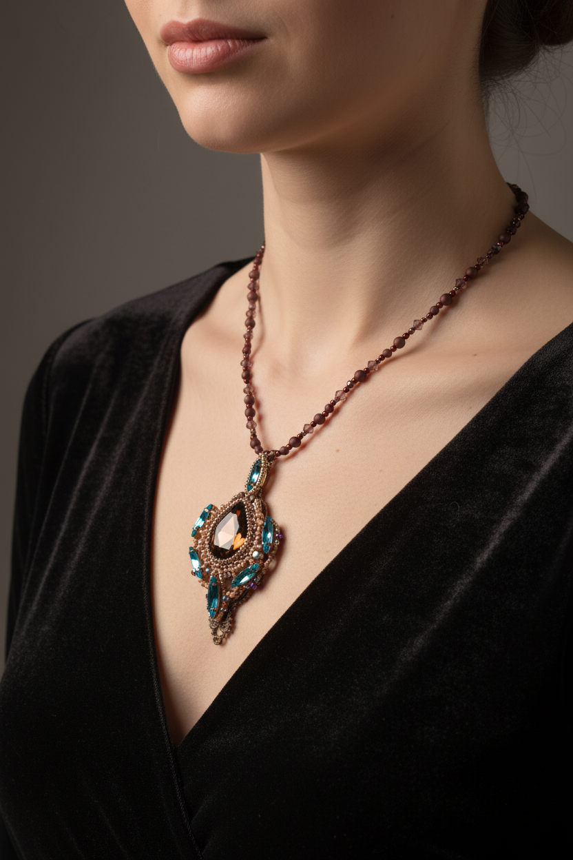 Byzantine Jewel Pendant