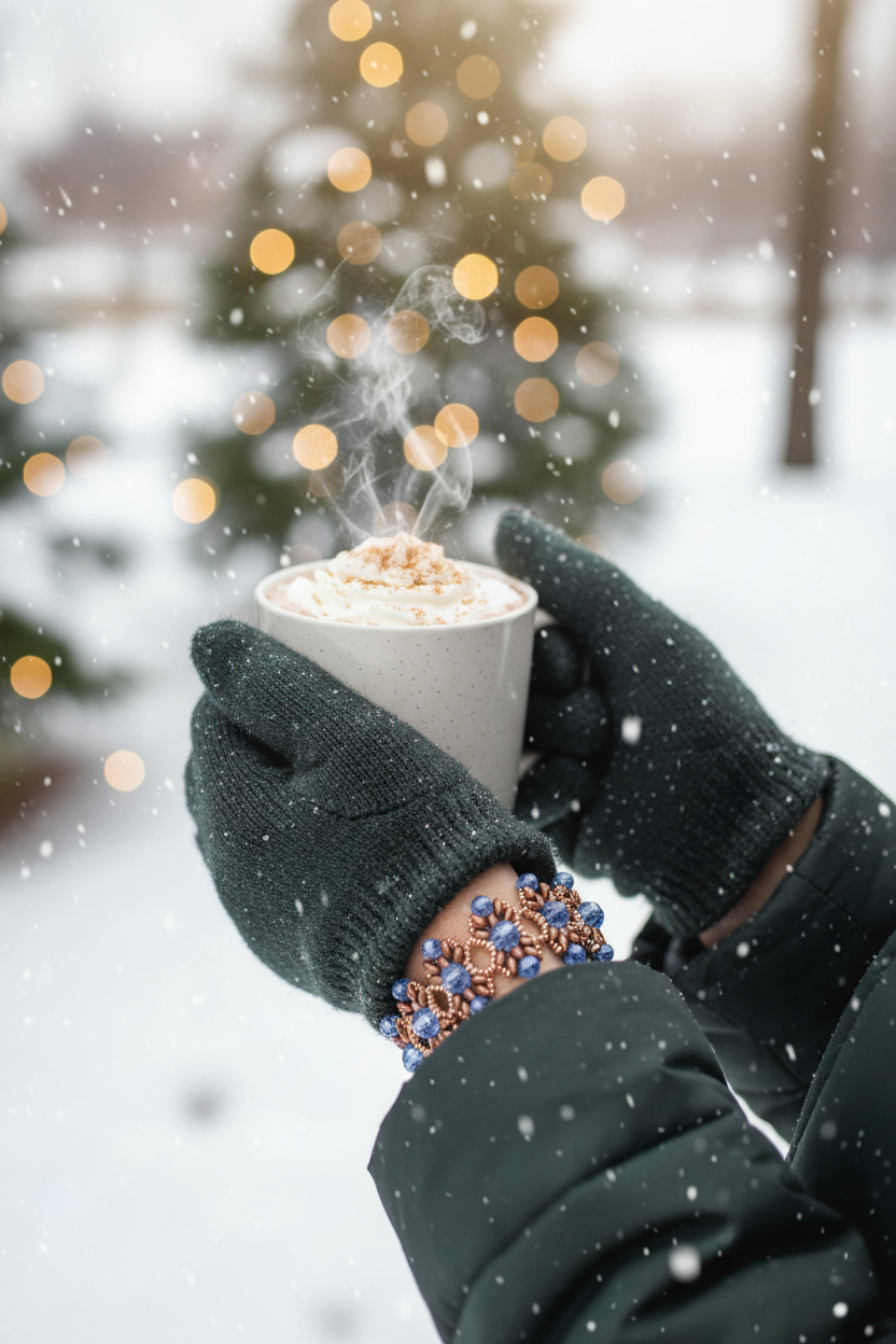 Winter Rondelle Bracelet