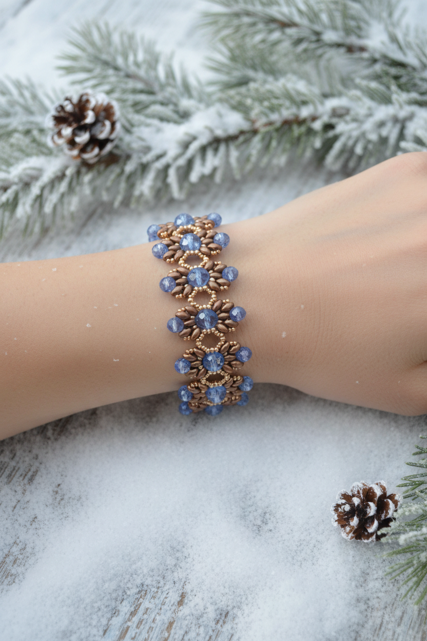 Winter Rondelle Bracelet